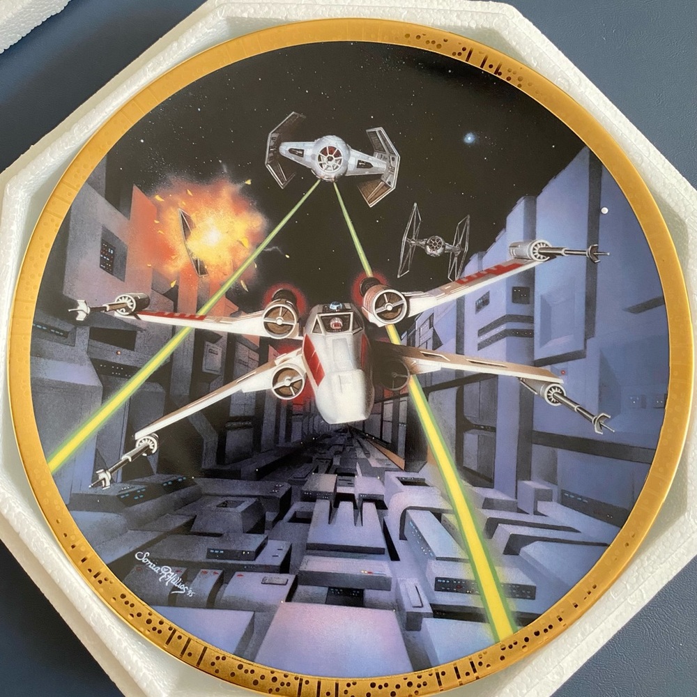 Hamilton Collection Star Wars collectors plate